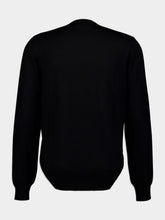 Alexander McQueen Beaded Wool Jumper