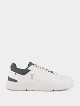 On Running White and Olive The Roger Advantage Sneakers