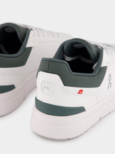 On Running White and Olive The Roger Advantage Sneakers