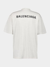 Balenciaga Back T-shirt Medium Fit in Off-White