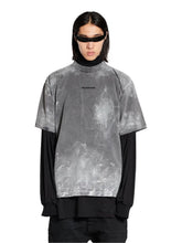 Balenciaga Grey Painted Vintage Back T-Shirt