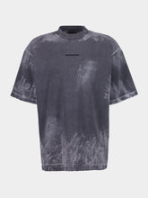 Balenciaga Grey Painted Vintage Back T-Shirt