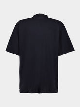 Balenciaga Washed Black Medium Fit T-Shirt