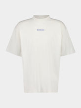 Balenciaga Dirty White and Blue Back T-Shirt