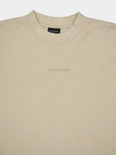 Balenciaga Beige Back Medium Fit T-Shirt