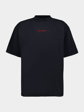 Balenciaga Faded Black Cotton Back T-Shirt
