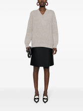 Gucci Warm Grey Wool-Cashmere Sweater