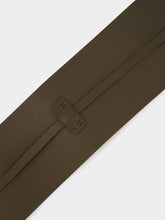 Altuzarra Khaki Leather Wide Belt