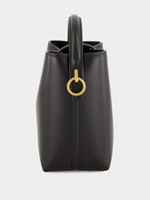 Saint Laurent Le 37 Mini Bucket Bag in Black Shiny Leather