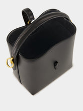 Saint Laurent Le 37 Mini Bucket Bag in Black Shiny Leather