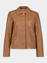 Gucci French Plonge Leather Jacket