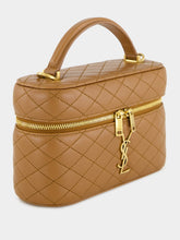 Saint Laurent Gaby Vanity Bag in Fox Brown Lambskin