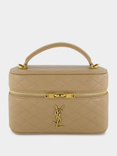 Saint Laurent Beige Mini Gaby Vanity Crossbody Bag