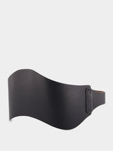 Altuzarra Black and Woody Reversible Corset Belt