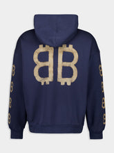Balenciaga Blue Crypto Hoodie