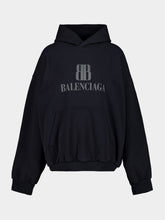 Balenciaga Faded Black Nano BB Medium Sweatshirt