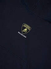 Balenciaga Faded Black Lamborghini Sweatshirt Medium Fit