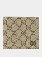 Gucci Beige GG Supreme Coin Wallet