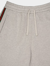 Gucci Grey Cotton Jersey Jogging Pant