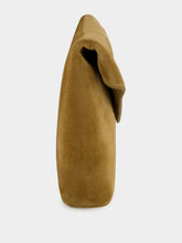 Saint Laurent Golden Leaf Cassandre Suede Envelope Pouch