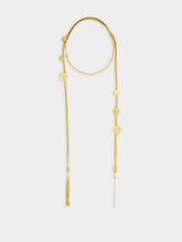 Johanna Ortiz Gold Tides of Sound Wrap Necklace