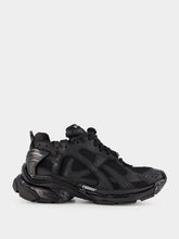 Balenciaga Black Runner Lace-Up Sneakers