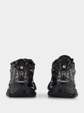 Balenciaga Black Runner Lace-Up Sneakers