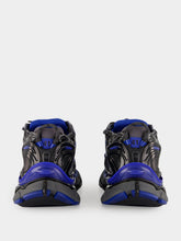 Balenciaga Black Blue Grey Runner Gradient Mesh Sneakers