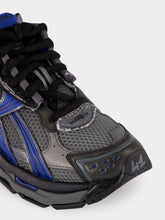 Balenciaga Black Blue Grey Runner Gradient Mesh Sneakers