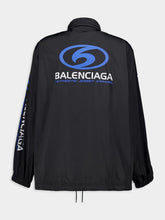 Balenciaga Black Short Windbreaker Jacket