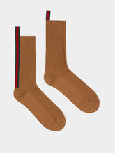 Gucci Web Stripe Wool Blend Socks
