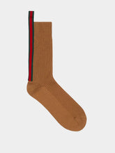 Gucci Web Stripe Wool Blend Socks