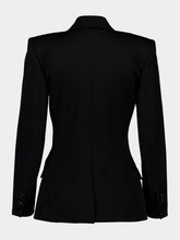 Saint Laurent Grain de Poudre Tuxedo Jacket