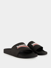 Balenciaga Black Pool Slide Sandals
