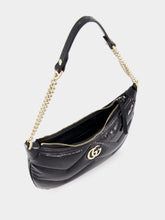 Gucci Black GG Marmont Small Shoulder Bag
