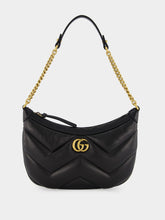 Gucci GG Marmont Black Leather Bag