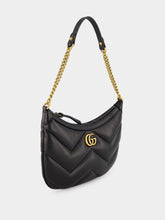 Gucci GG Marmont Black Leather Bag