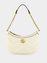Gucci GG Marmont White Leather Bag