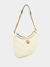 Gucci GG Marmont White Leather Bag
