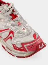 Balenciaga Runner 2.0 Sneakers in Off White and Red