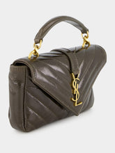 Saint Laurent Musk Brown College Mini Chain Bag