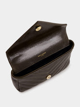 Saint Laurent Musk Brown College Mini Chain Bag