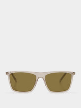 Saint Laurent Beige YSL SI 668 Sunglasses in Recycled Acetate