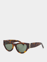 Saint Laurent SL M94 Cat-Eye Tortoiseshell Sunglasses