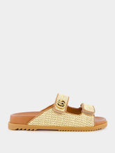 Gucci Double G Woven Sandals