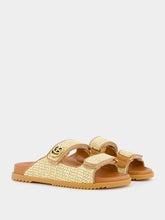 Gucci Double G Woven Sandals
