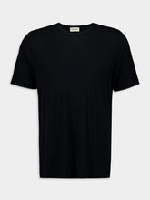 Saint Laurent Black C-Neck T-Shirt