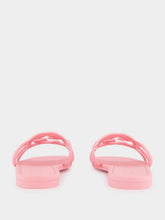 Gucci Interlocking G Pink Slide Sandal