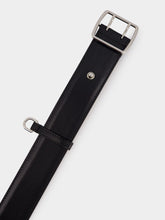 Buckle Fastening Leather Belt
