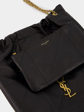 Saint Laurent Black Jamie Pochon in Lambskin